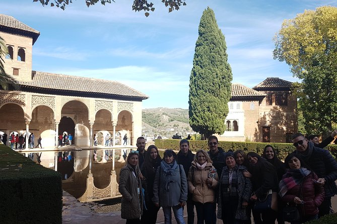 Alhambra Tour :Generalife Gardens ,Palaces and towers.Skiptheline - Charles V Palace, the Medina, and Royal Street