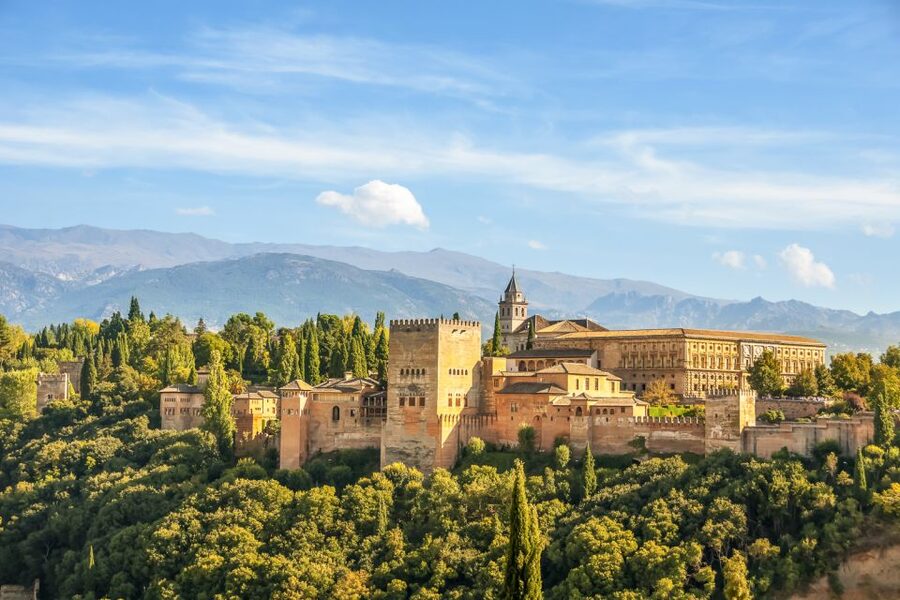 Alhambra: Tour Leyendas de la Alhambra - Alhambra Forests and the evening atmosphere