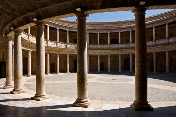 Alhambra: tour with Nasrid Palaces. Admission not included - Charles V Palace adds a very different face