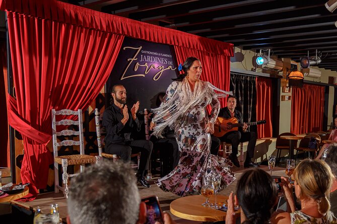 Flamenco Show Ticket at tablao Jardines de Zoraya Granada - Food, drinks, and the real cost