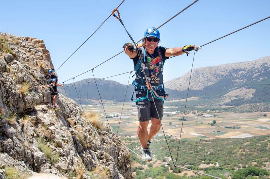 From Granada: Climb Zafarraya's 'Via Ferrata John Hogbin' - What this Zafarraya adventure is really like