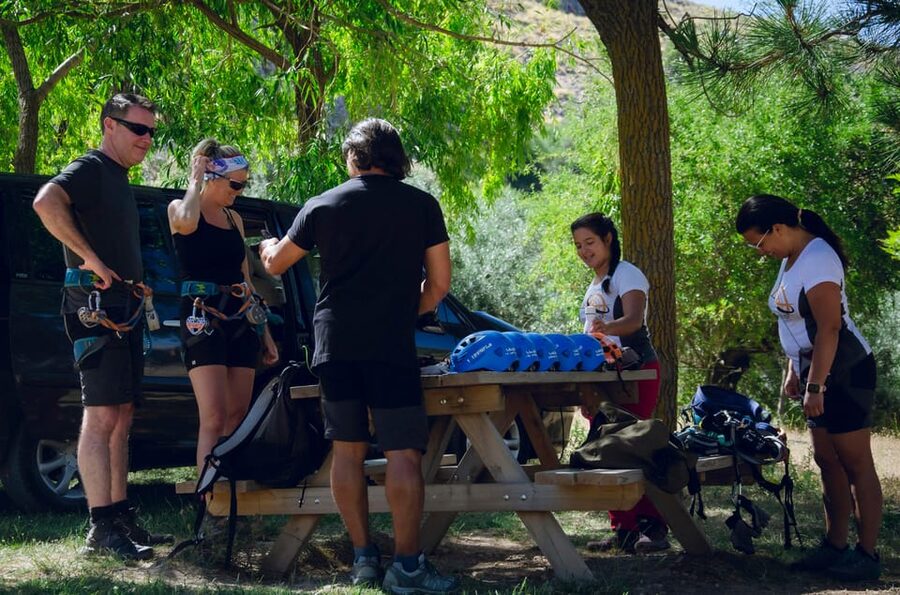 From Granada: Climb Zafarraya's 'Via Ferrata John Hogbin' - Meeting at Dim Trap Turismo Activo in Granada
