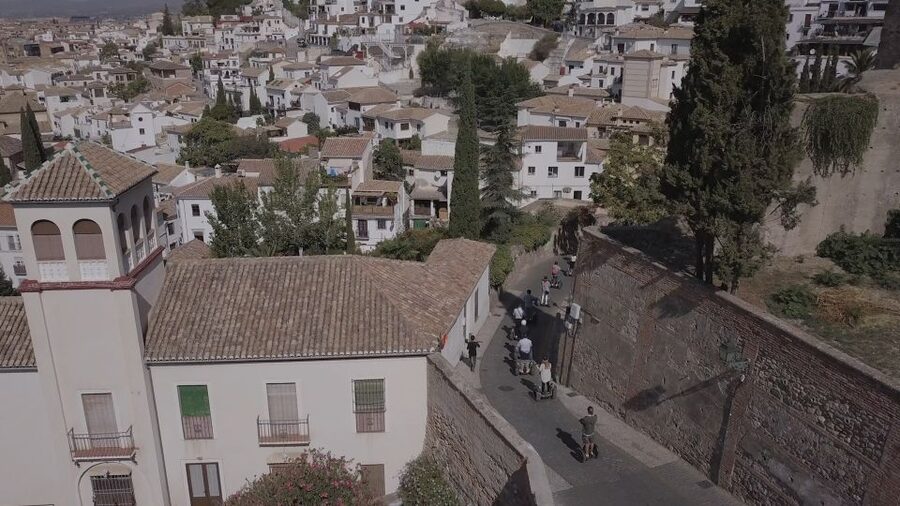 Granada: 1-Hour Panoramic Segway Tour - The first 10 to 15 minutes: learning the machine