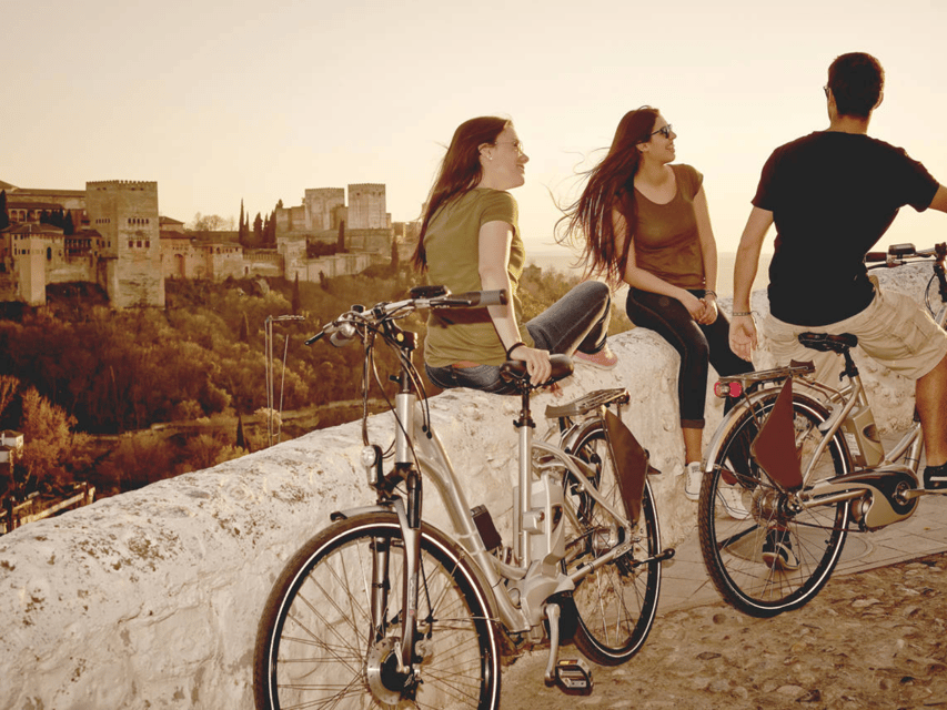 Granada: Electric Bike Tour of Albayzin and Sacromonte - Starting beside the Darro at Paseo de los Tristes