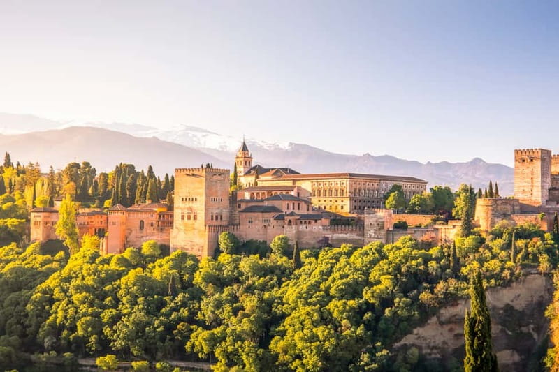 Granada: Gardens of the Alhambra and Generalife Regular Tour - The Alcazaba and views over Granada