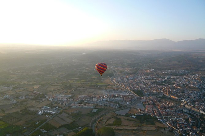 Granada Hot-Air Balloon Ride - Preparing the balloon at San Miguel Alto