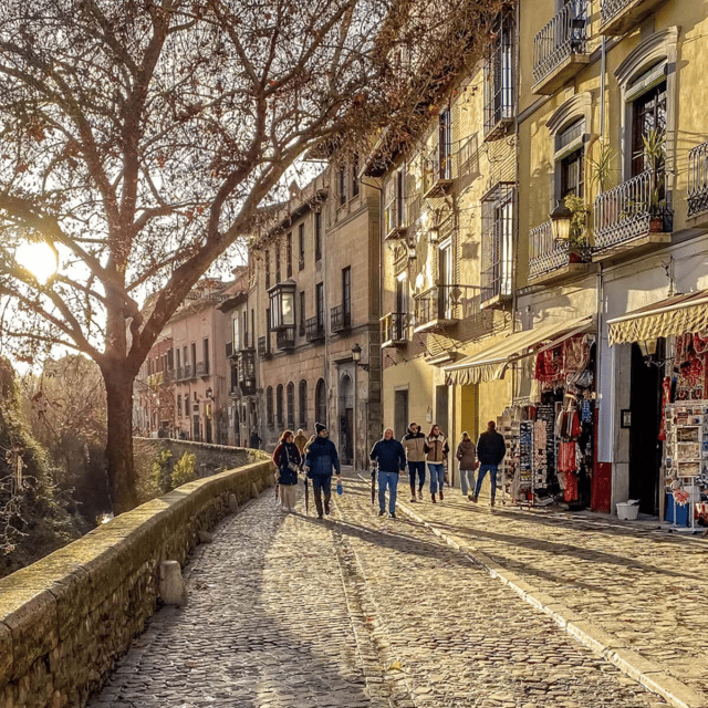 Granada in full: Albaicin & the Historic Centre - Down to Paseo de los Tristes