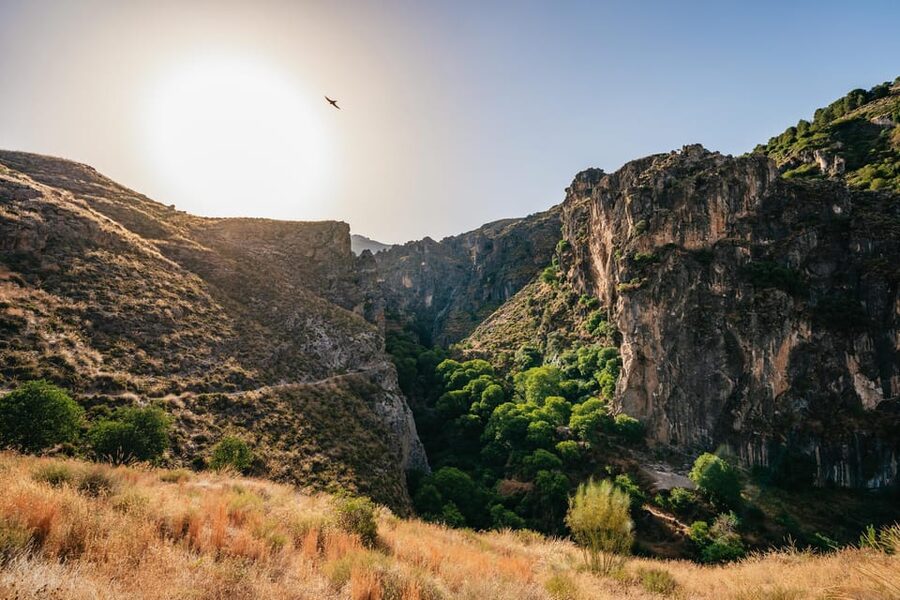 Granada: Los Cahorros de Monachil Canyon Hiking Tour - The short transfer to Monachil