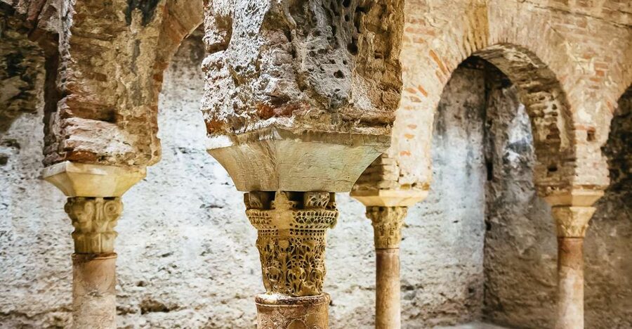 Granada: Moorish Monuments Entrance Tickets - El Bañuelo shows Granada’s bathing culture