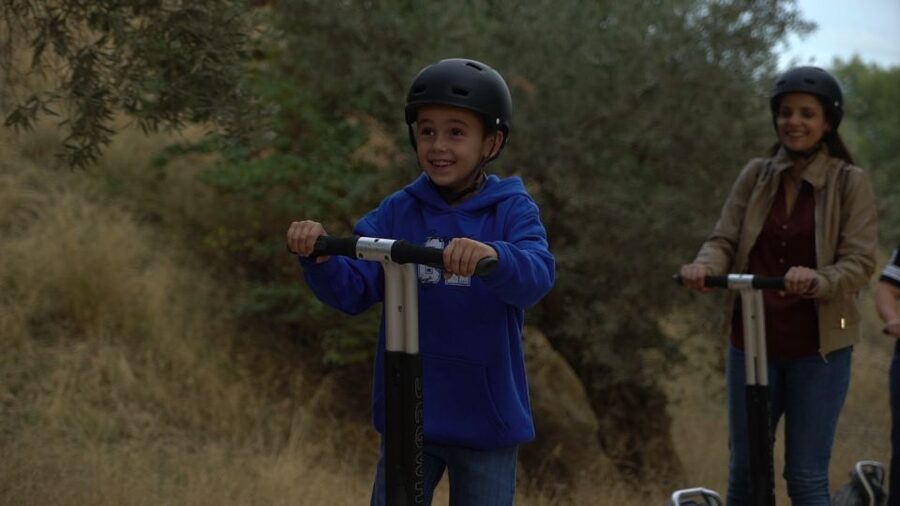 Granada: Mountains and Landscapes Off-Road Segway Tour - The hilltop pause and Granada panorama