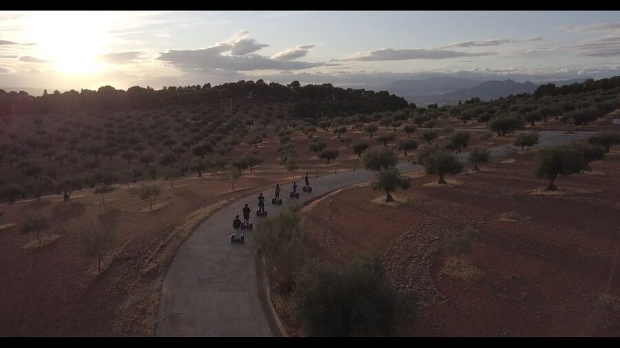 Granada: Mountains and Landscapes Off-Road Segway Tour - Granada’s narrow streets and the green parks by the Alhambra