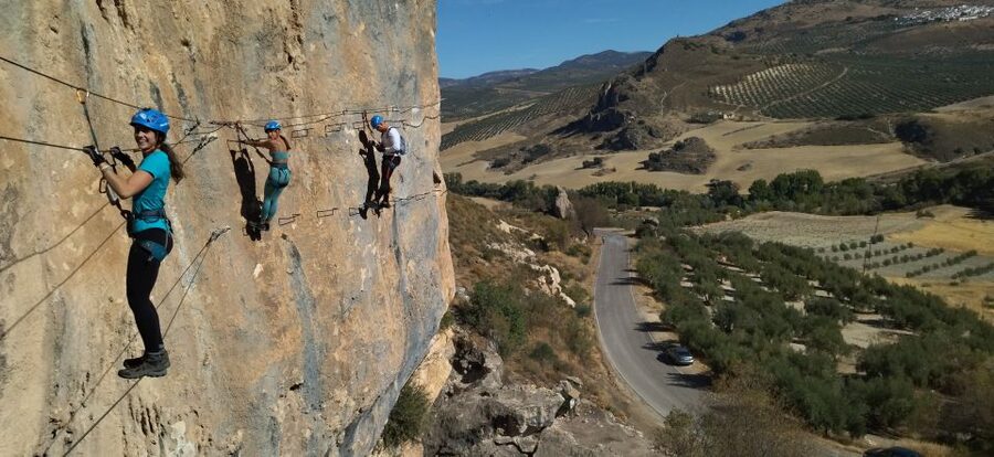 Granada: Via Ferrata Moclín with Transfers - What the Moclín route is really like