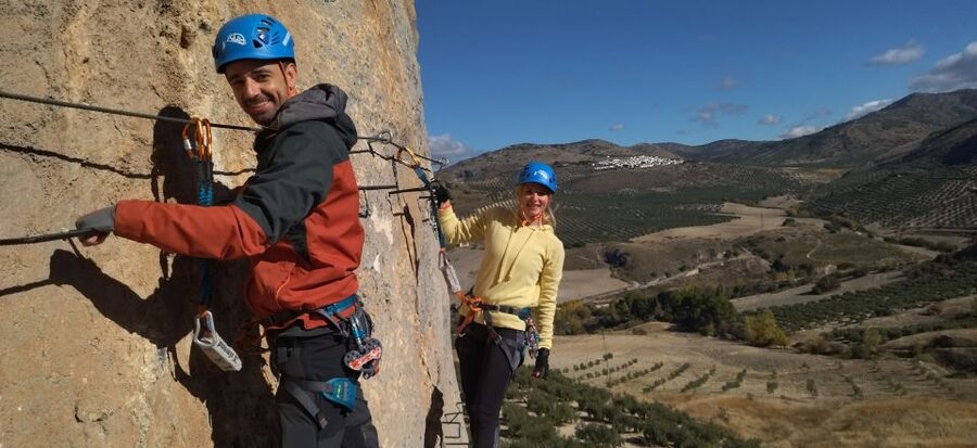 Granada: Via Ferrata Moclín with Transfers - A five-minute look at Moclín