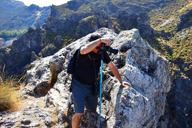 Hiking in the Canyon of the Monachil Cubs in Granada - Why a small group improves the outing