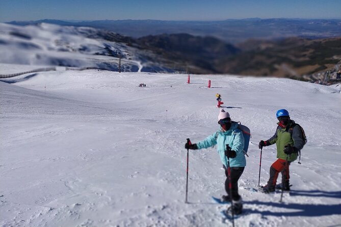 Hiking Snowshoeing in the Sierra Nevada Park, Granada - How the route changes with snow and ability
