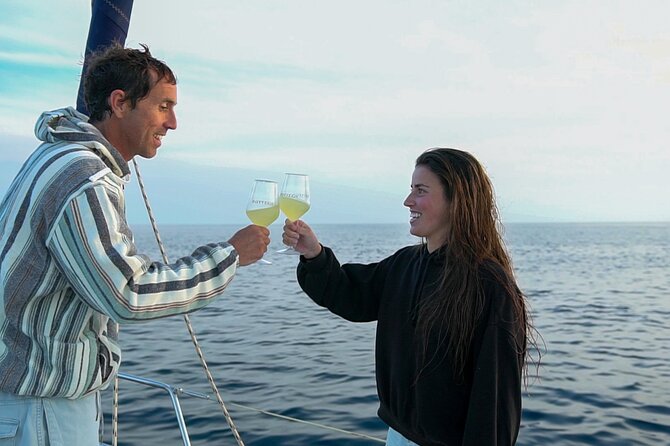 Sailing at sunset along the cliffs of Maro-Compartida - A sunset cruise from La Herradura, not Granada city