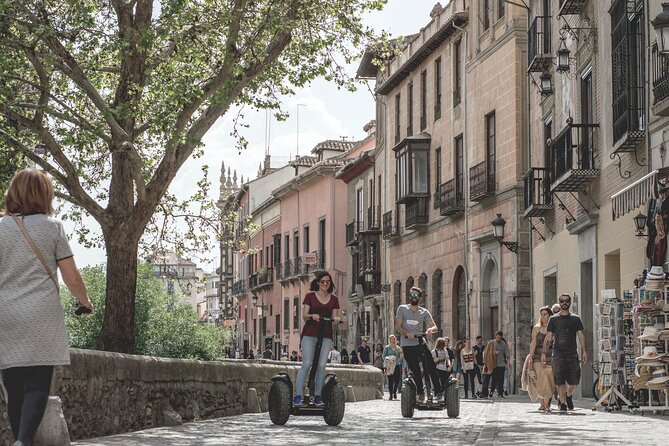 Segway Your Way Through Granada's History: The Ultimate Ride - Paseo de los Tristes and the Darro setting
