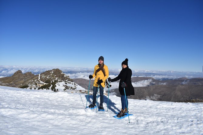 Snowshoe hiking in Sierra Nevada (Granada) - Julio’s guiding style suits a private group