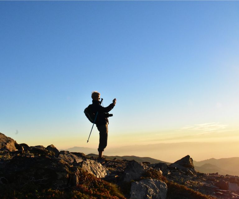 Sunset in Sierra Nevada at 2,500m altitude - Wildlife possibilities in the national park