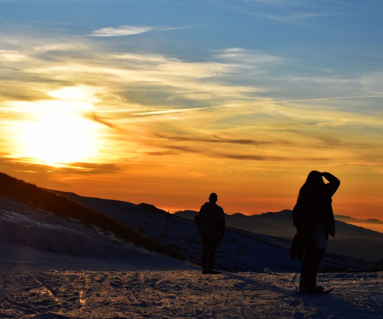 Sunset in Sierra Nevada at 2,500m altitude - The final 10-minute walk at 2,500 meters