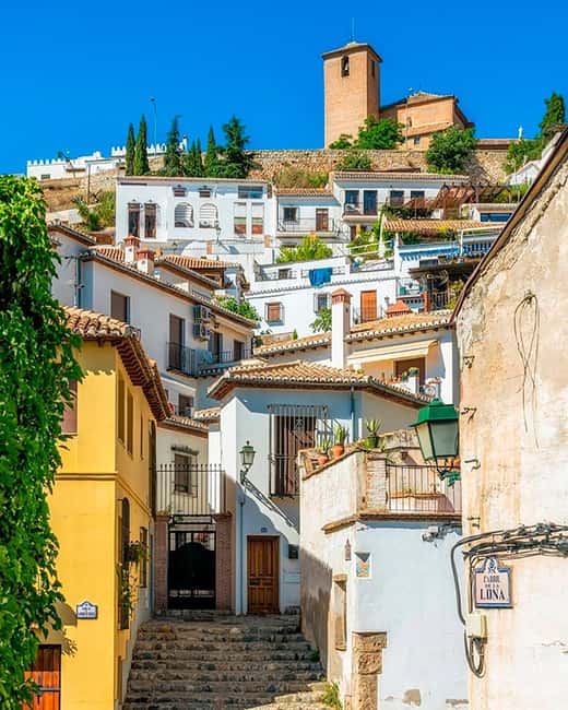 Tour Granada from its Origin; Albaicín - Down to Paseo de los Tristes