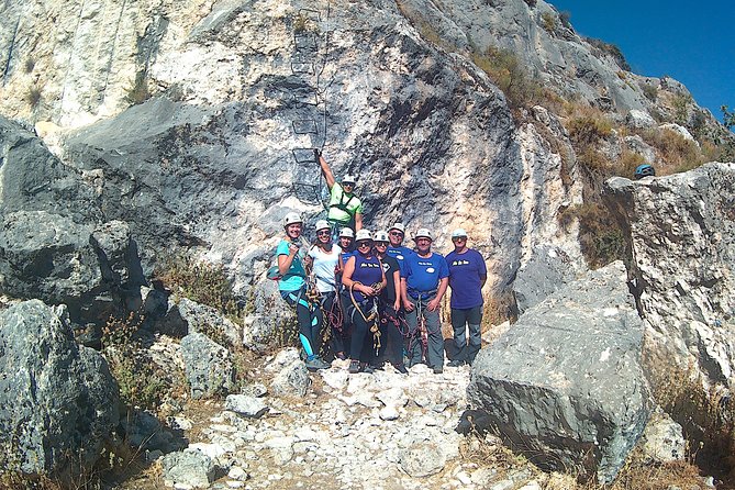 Vía Ferrata in Granada - Moclín - The zipline is the big finish